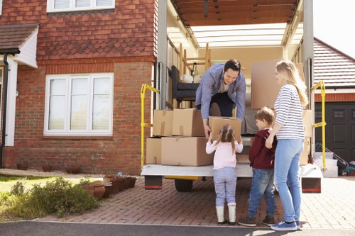 Removal van and home moving support in Harringay