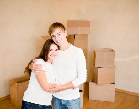 Professional van loading for a residential move in Harringay