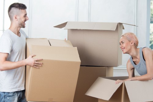Packing and loading service for a flat move in Harringay