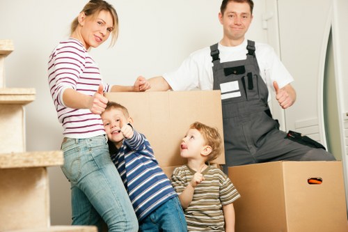 Van service supporting a small business move in Harringay
